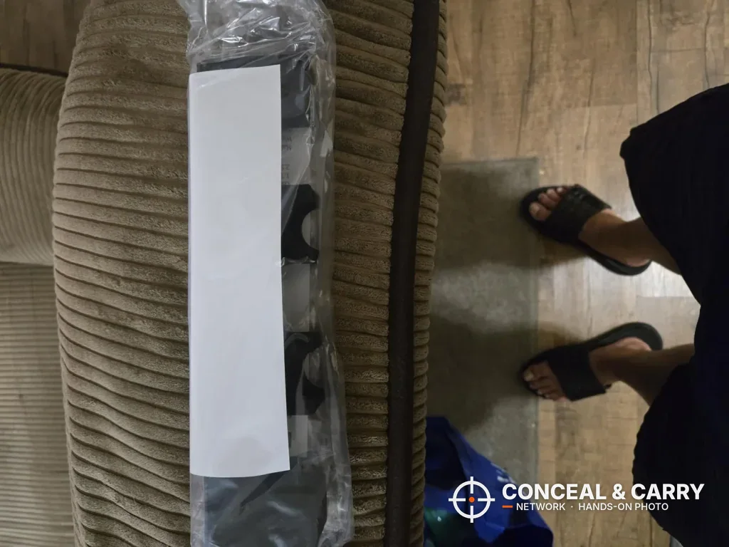 KAER 18-21 gun safe rack piece still sealed in its plastic bag