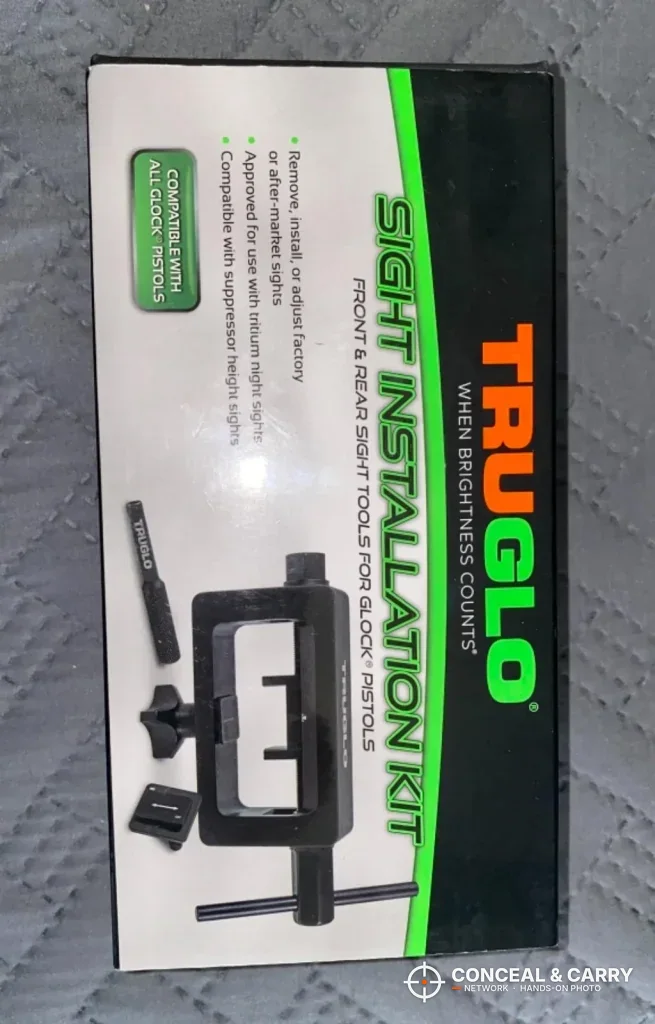 TRUGLO Sight Installation Kit box, front view